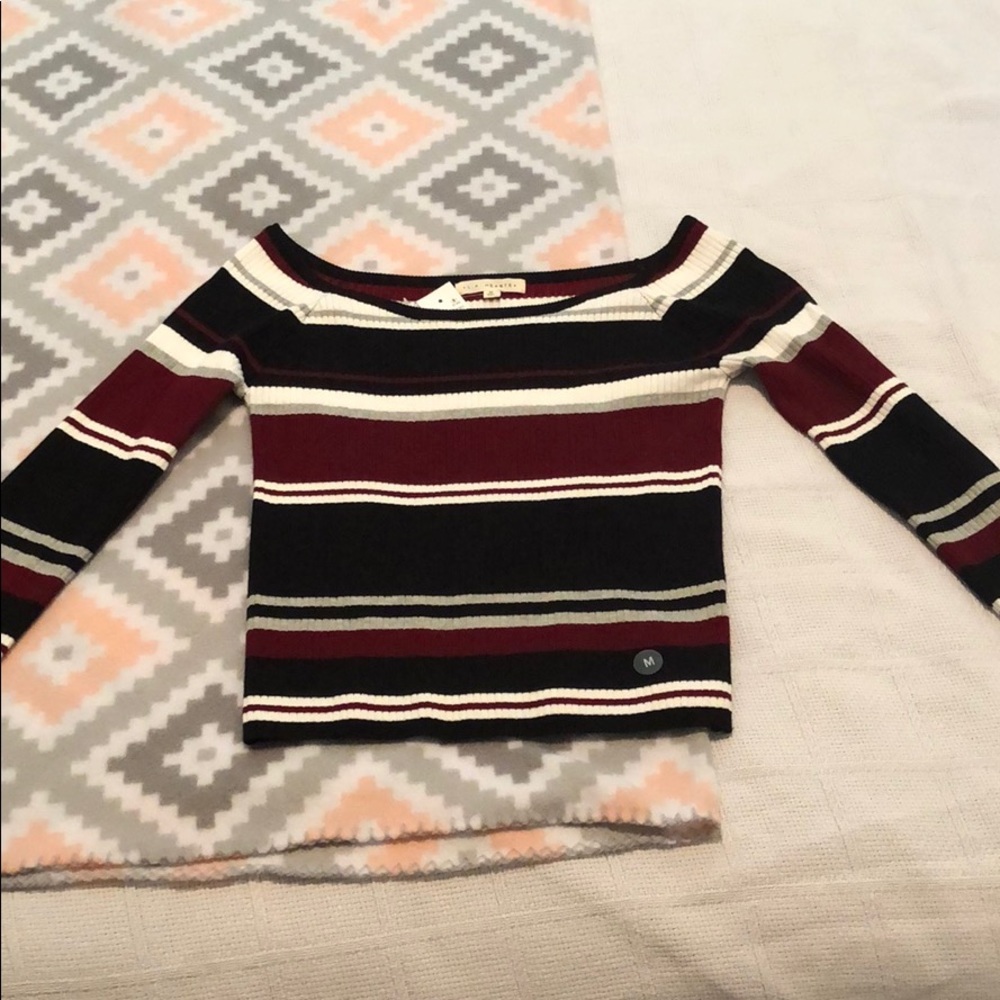 new/unworn pacsun striped sweater